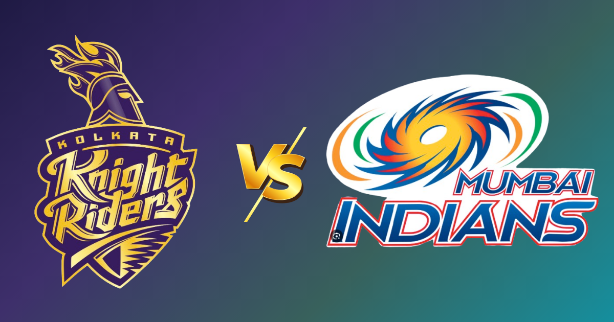 Kolkata Knight Riders VS Mumbai Indians — Franchise in Freefall