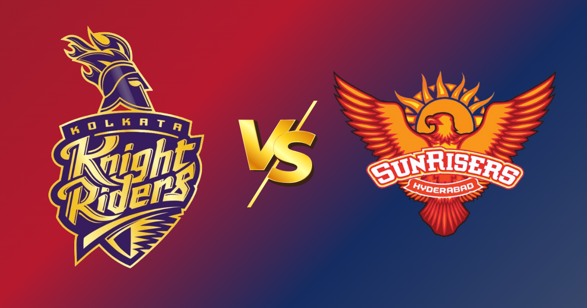Kolkata Knight Riders VS Sunrisers Hyderabad at Eden Gardens .